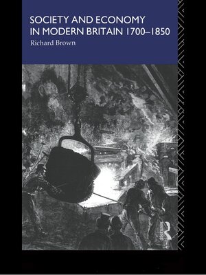 cover image of Society and Economy in Modern Britain 1700-1850